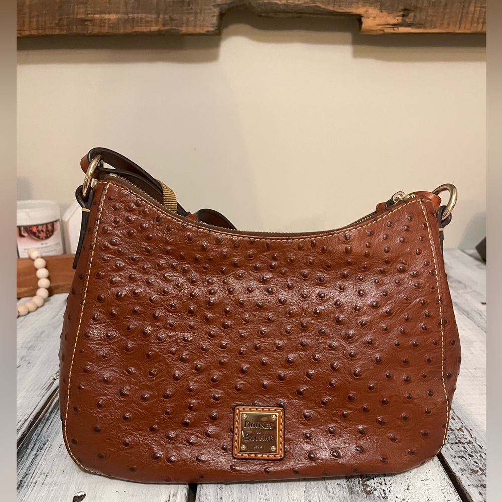 Brown Leather Dooney and Bourke Like New Condition